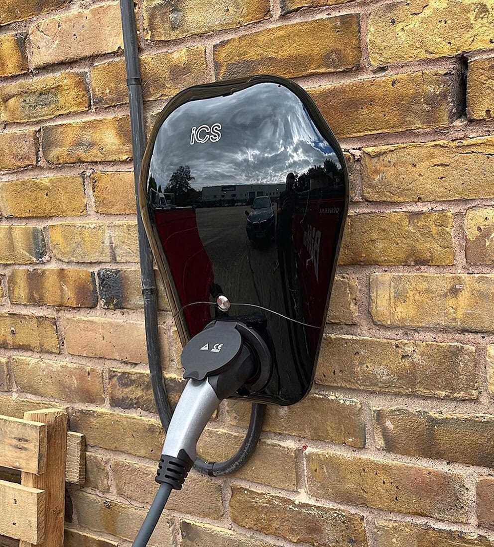 ev charger installed by hybrid electrical & renewables